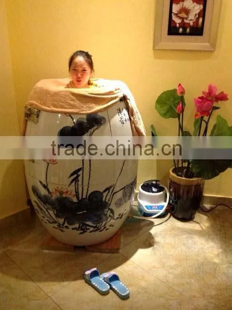 Factory directly hot sale blue and white porcelain ceramic health beatury product made in China