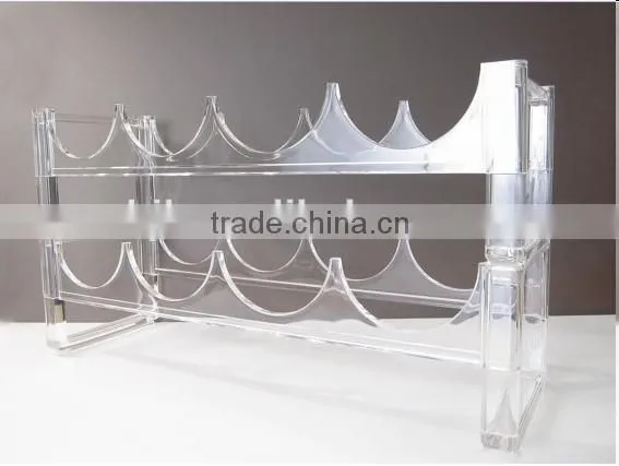exhibition red wine display stand/shelf/holder