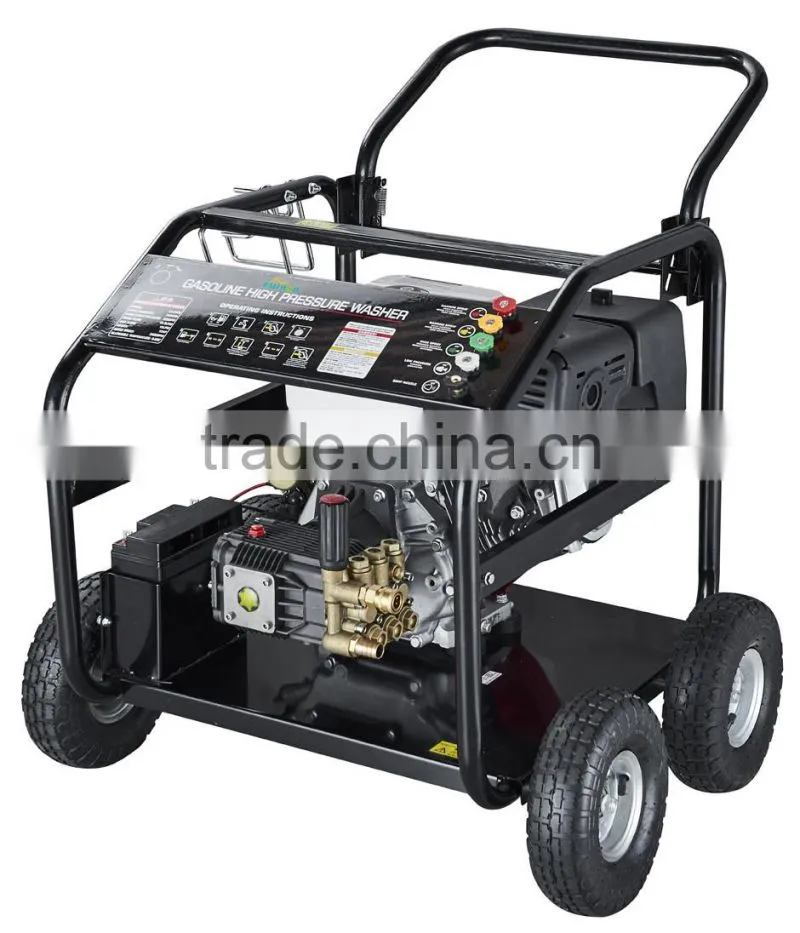 gasoline car wash machine 200bar gasoline high pressure washer