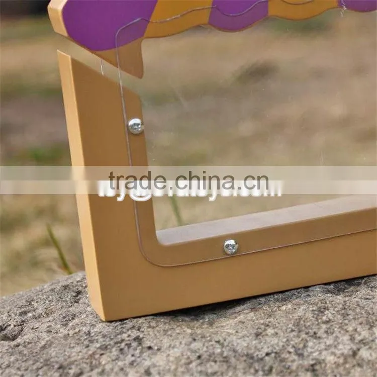 New design creative wooden piggy bank for children W02A252