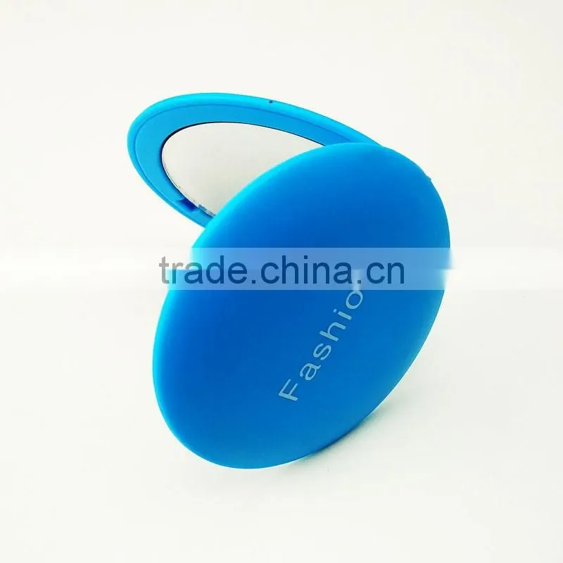 Portable Folding Double-Side Mirror Aluminum Mirror Fashion Cute Creative Mini Custom Logo