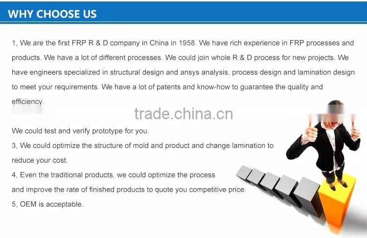 FRP composite pole for the electronic transmission and distribution