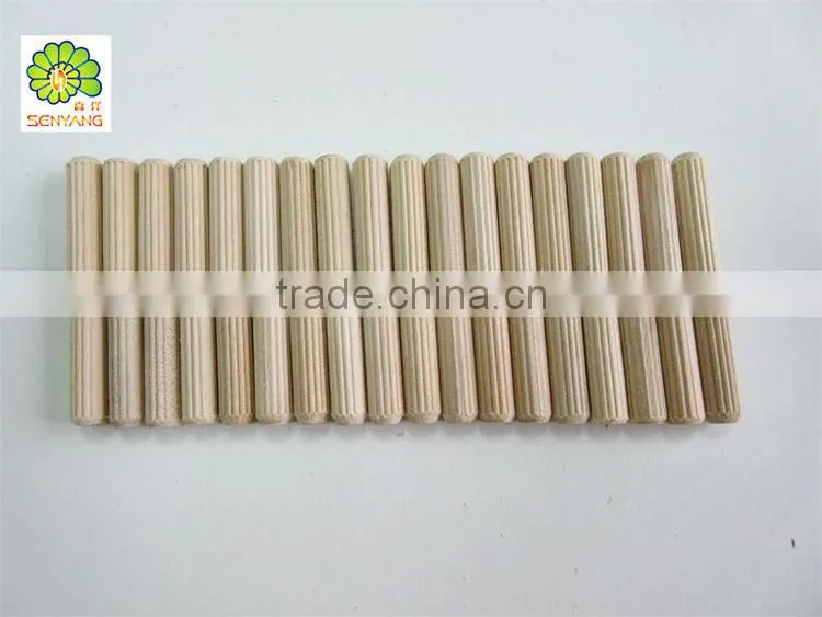 knurled furniture wooden decorative dowel nut