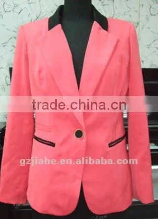 2012 popular and fashion guangzhou wholesale autumn suit for women