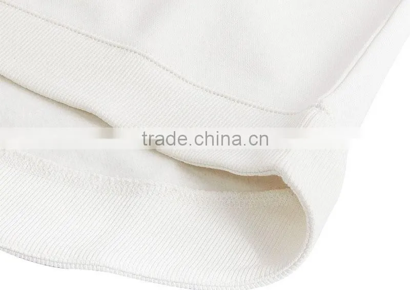 High quality women cut & sew screen printing t shirt