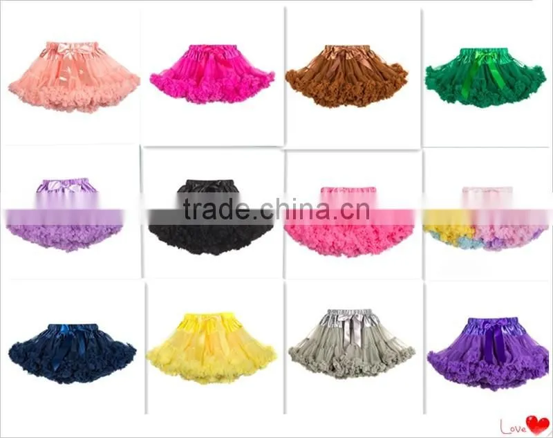 Wholesale 2017 Spring Baby Dancewear Girls Fluffy Pettiskirt Childrens Ballet Tutu Skirt