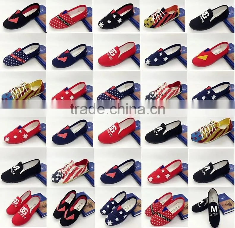 GZY lots of canvas shoes women manufacturer China