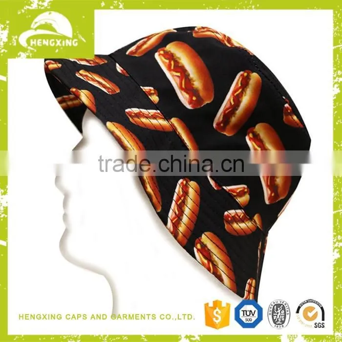 High quality Fashion double sided bucket hat