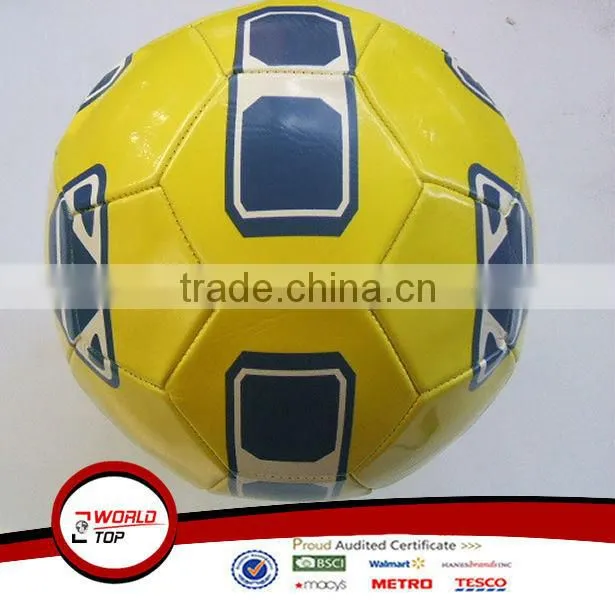 hot sale offical Size 5 match football soccer ball PU