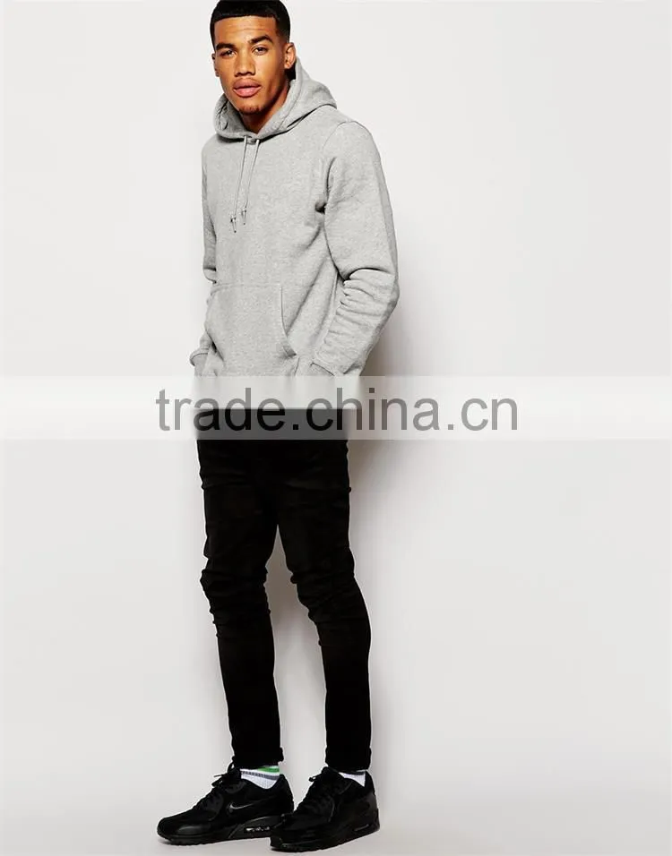 Wholesale mens blank pullover oversized hoodies
