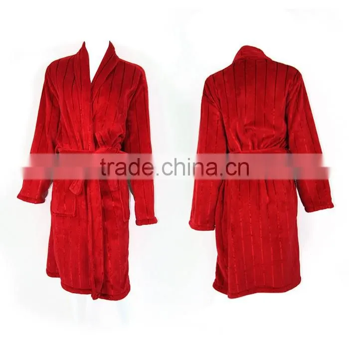 100% Polyester Printed Coral Fleece Girl's Pajamas / Sleepwear / Dressing Gown