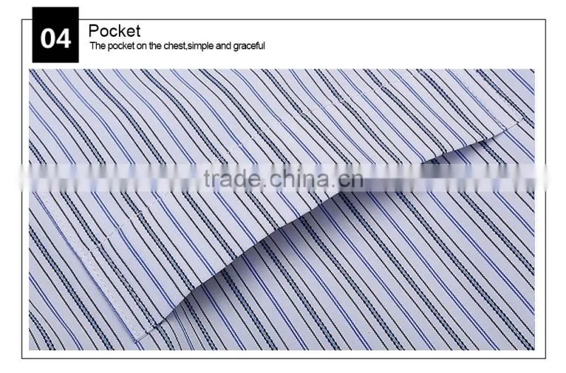 2015 Latest Design Men's Business Shirt Of Short Sleeve (DSHM027)