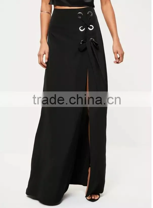 latest design Women Waist Skirt Long Maxi Dress fancy long skirt