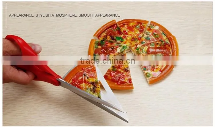 china pizza tools manufacturer hot sale stainless steel pizza scissors for party