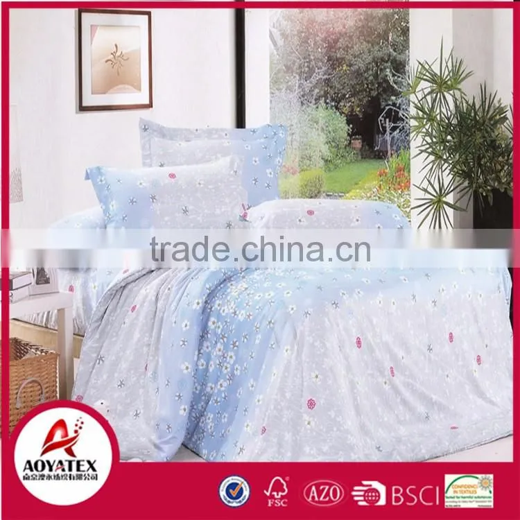 100polyesterbed covers sheets and pillows,bed linen set manufacturers in China