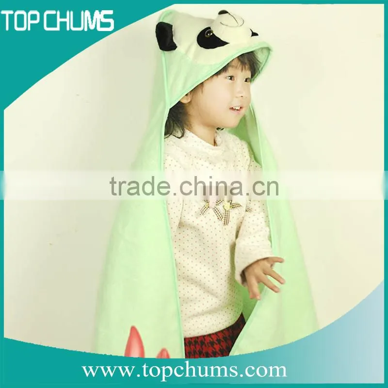 2015 wholesale 100% cotton kids baby hooded towel