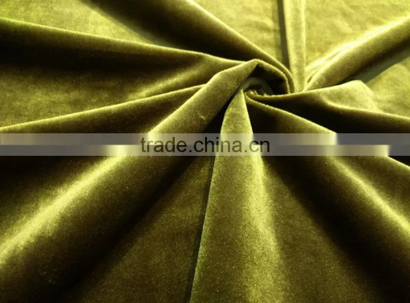 100% polyester wholesale spun velvet fabric for sofa cover