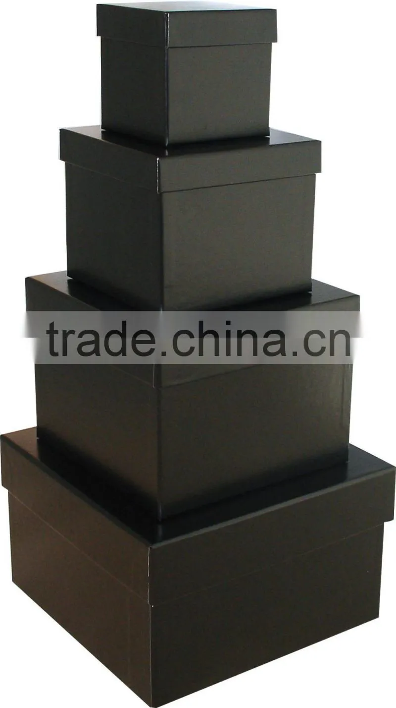 Gift Jewelry Box In Box Multi Layers 4 In 1 Set Square For Lover