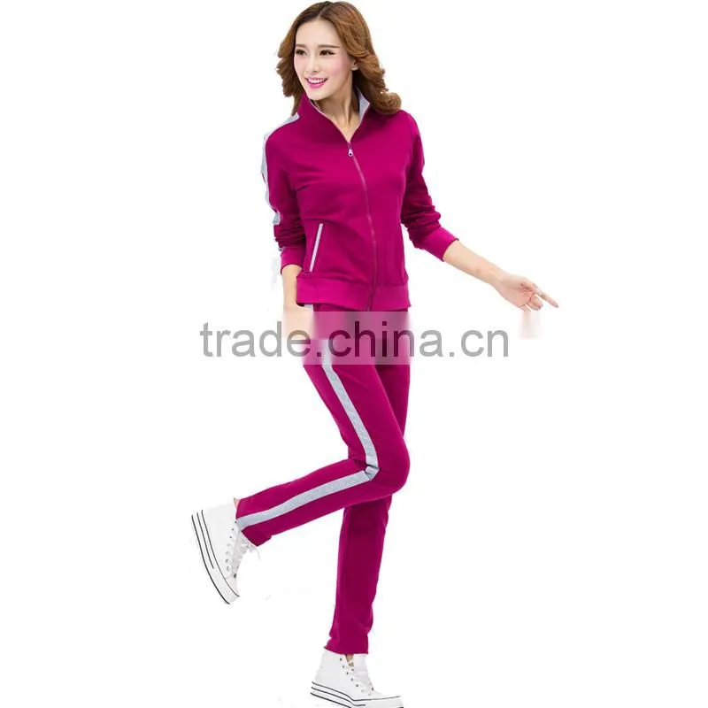 OEM sportwear manufacturers custom womens jogging suits
