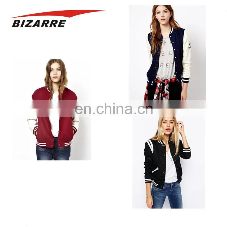 Wholesale Fashion Design Women Casual Baseball Hoodie