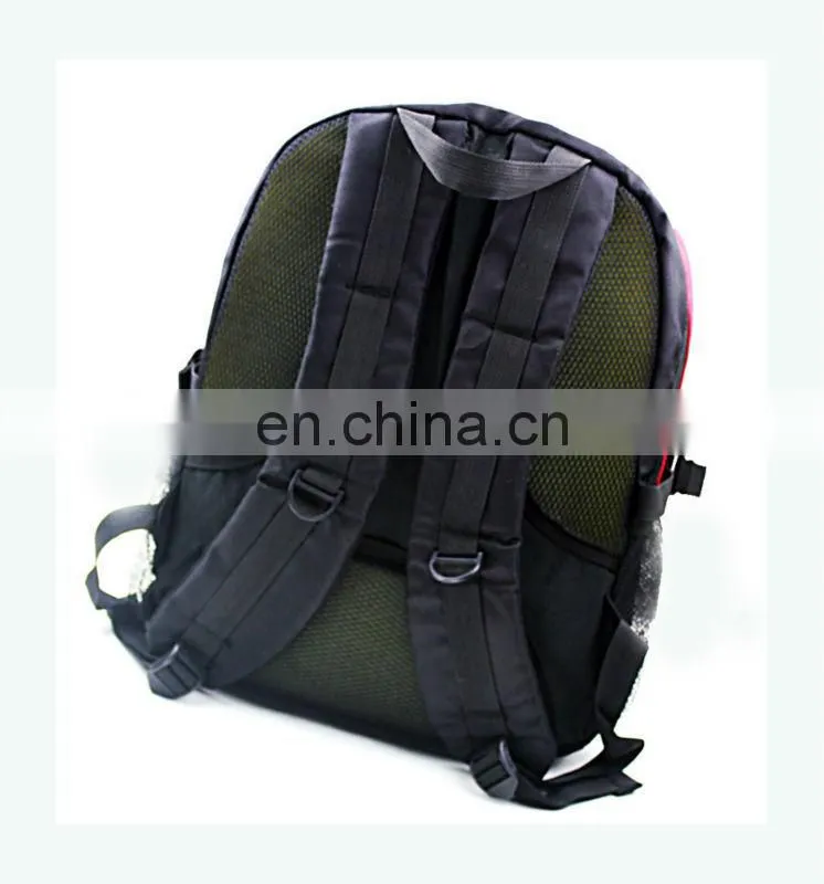 red and black backpake for taekwondo