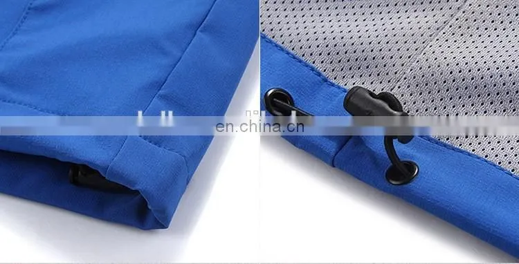 2016 custom lightweight quick dry coat windbreaker waterproof sports wear jacket