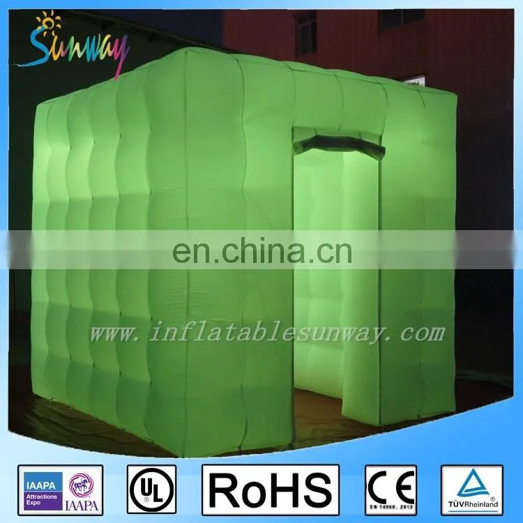SUNWAY outdoor inflatable lighting tent house for display