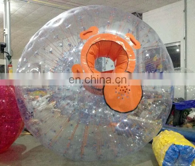 Factory price custom inflatable clear body zorb ball