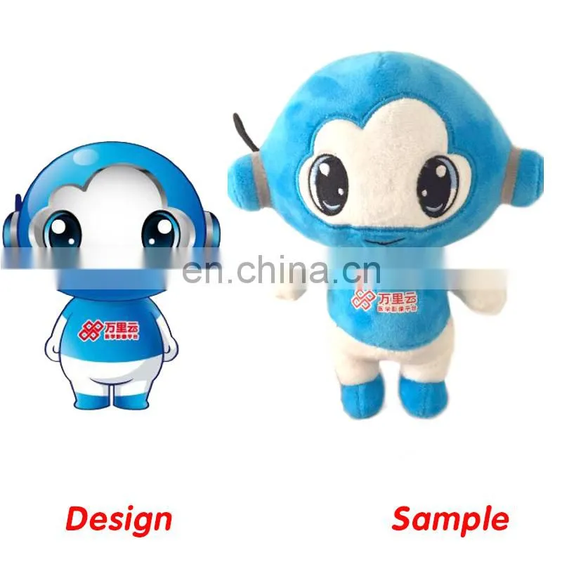 OEM factory popular animals customized soft plush stuffed toy