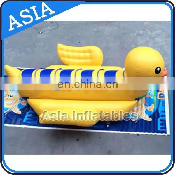 New design customized inflatable banana boat for water sports