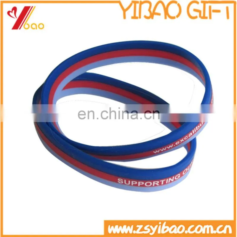 Custom size Silicone Wristband / silicone bracelet / rubber bracelet