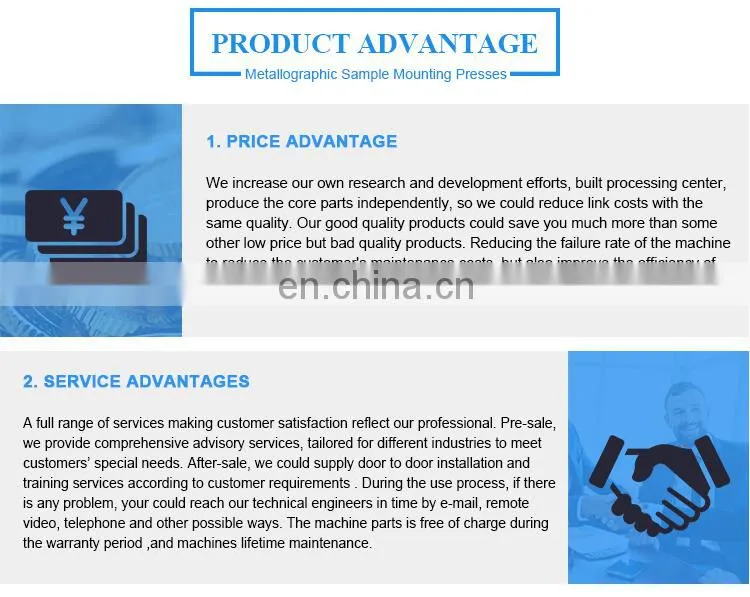 Metallography Equipment Electro Polish Grinding Machine Price