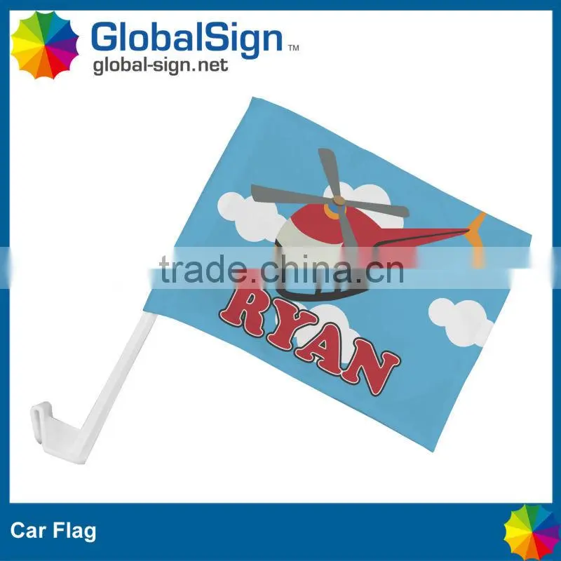 Best selling car flags with good quality from Shanghai GlobalSign