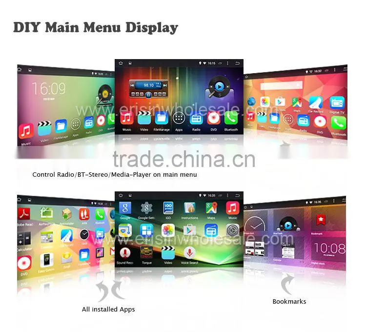Erisin ES2246B 7" HD All-in-One Android 4.4.4 Car DVD Player for E46