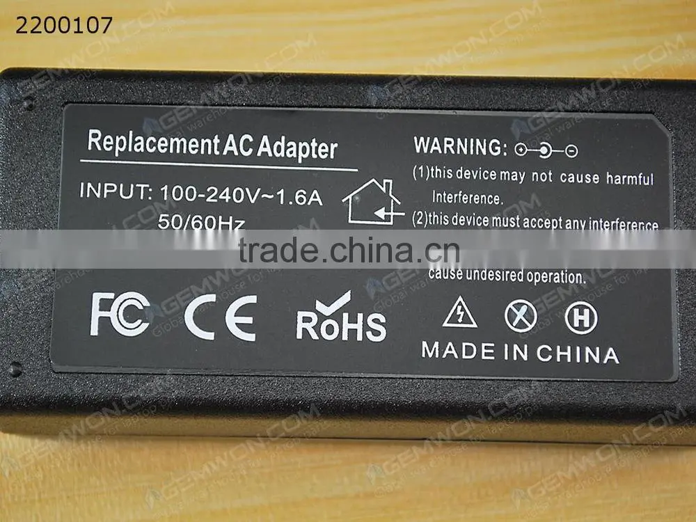 High Copy Laptop AC Power adapter for HP 19V 3.95A 5.5*2.5mm 75W