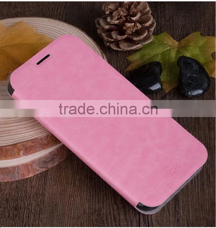 MOFi Original Leather Flip Cover Case for Samsung Galaxy J7 2016 J710F, Mobile Back Housing for Samsung J7 2016