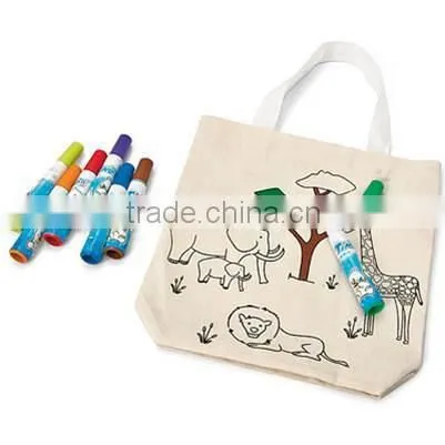 Canvas DIY drawing bag