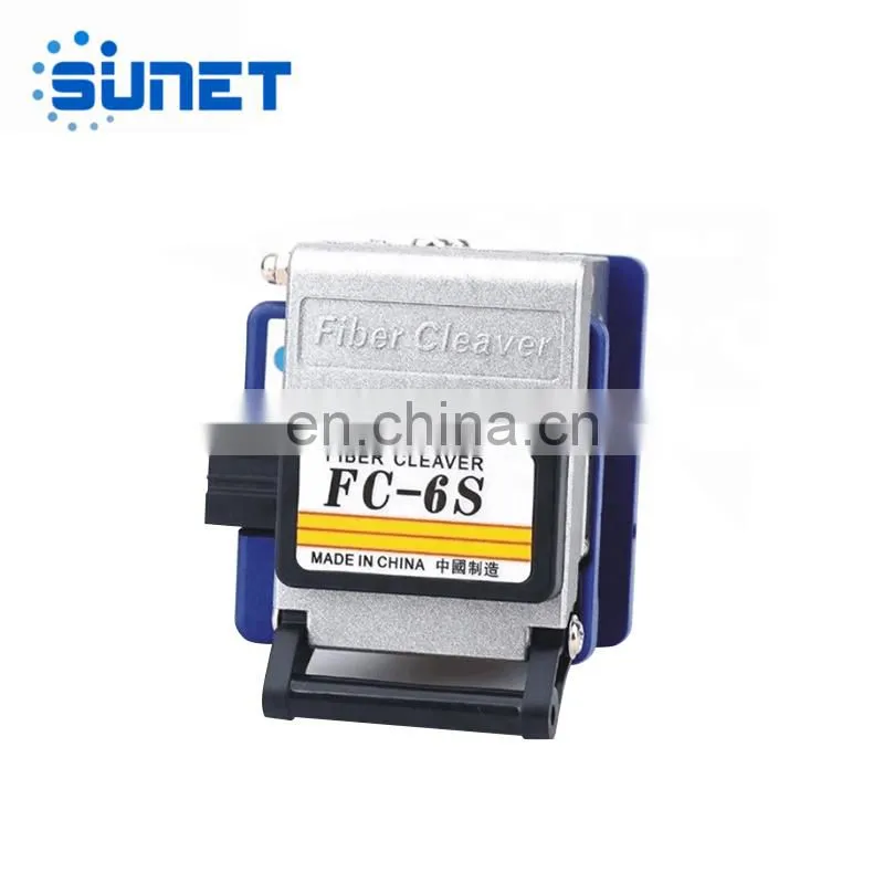 FTTH Optical Fiber Cleaver FC-6s Cable Cutter Fiber Cleaver Knife High Precision