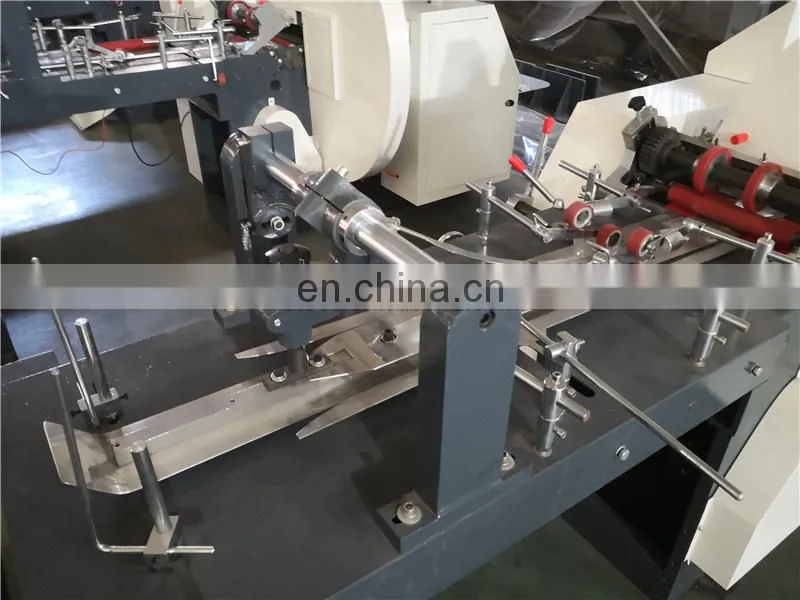 HD400E Automatic degradable v-shaped sharp flat bottom paper bag making machine