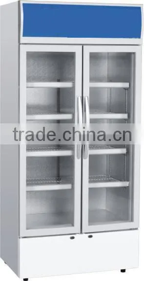420L vertical showcase refrigerator cold showcase display refrigerators
