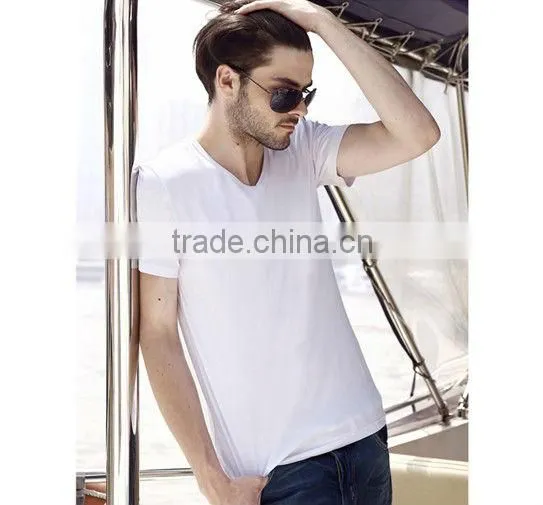 Design for Your Style 2015 High Quality 100%Cotton Custom T-Shirt Wholesale Plain Black T Shirts Apparel Manufacturer