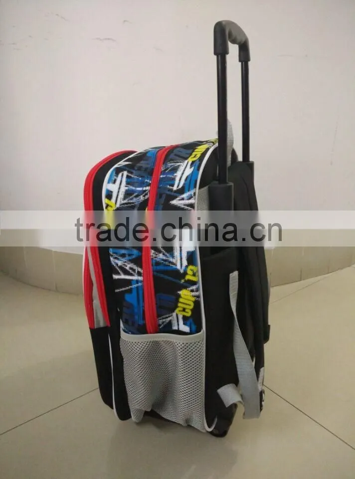 Kids school trolley bag with wheels