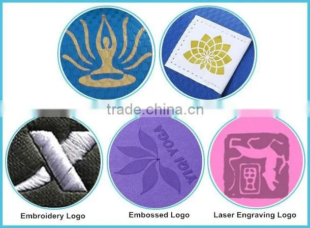 extra thick customized silk screen printed nbr yoga mat 15mm