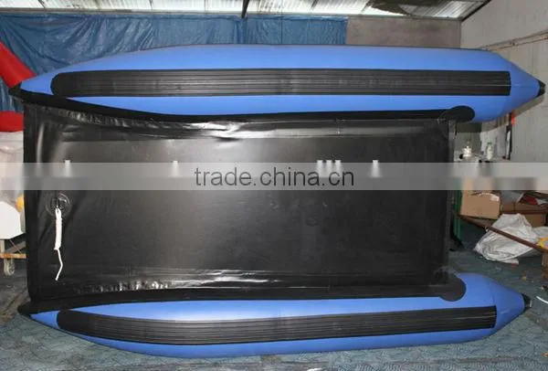 hot (CE) inflatable power catamaran boat rescue boat air floor sailing boat surfing boat