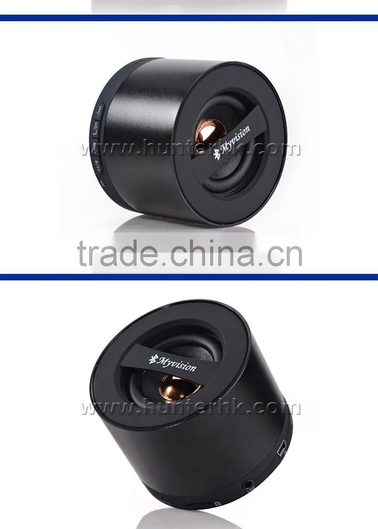 Mini Round Amplifier Type Bluetooth Speaker
