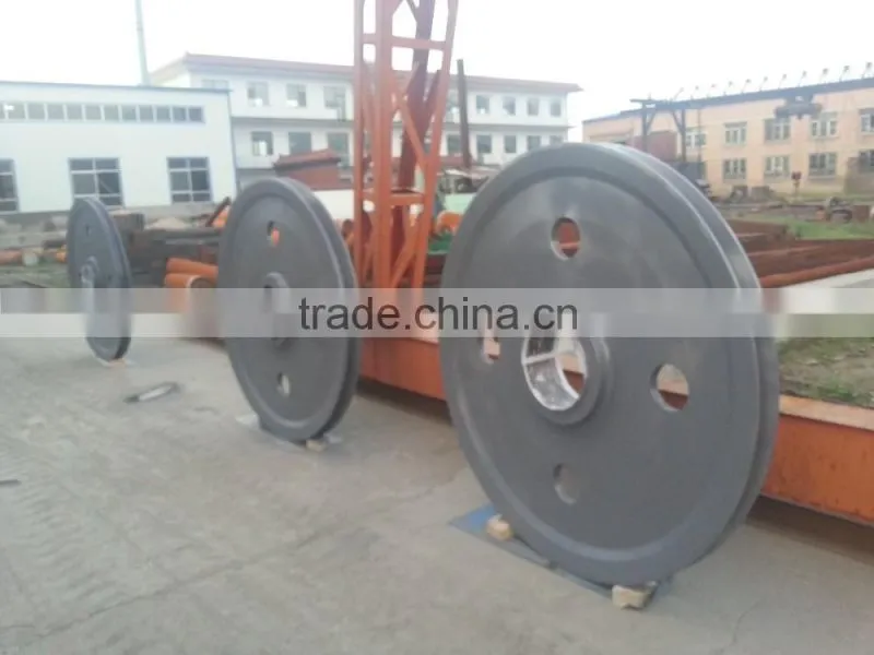 Marine stainless steel pulleys/ elevator pulley sheave