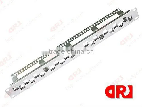 shenzhen 24 ports UTP blank patch panel Made in China