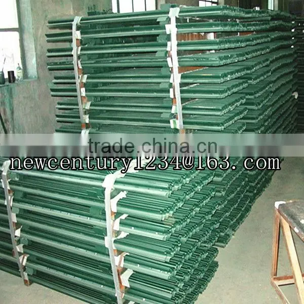 Y Type Black Fence Post 1.65m AU Standard