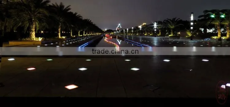LED 16w 9w 4w square Underground Lights fixture led IP68