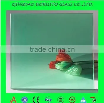 4mm green reflective glass, colored glass, large glass windows
